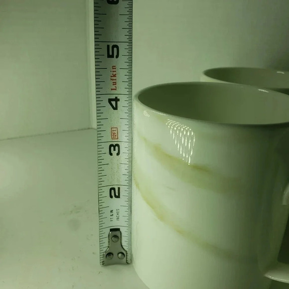 Wedgewood Vera Wang Vera Venato Imperial  set ot 4 Coffee Mugs. - Picture 5 of 6
